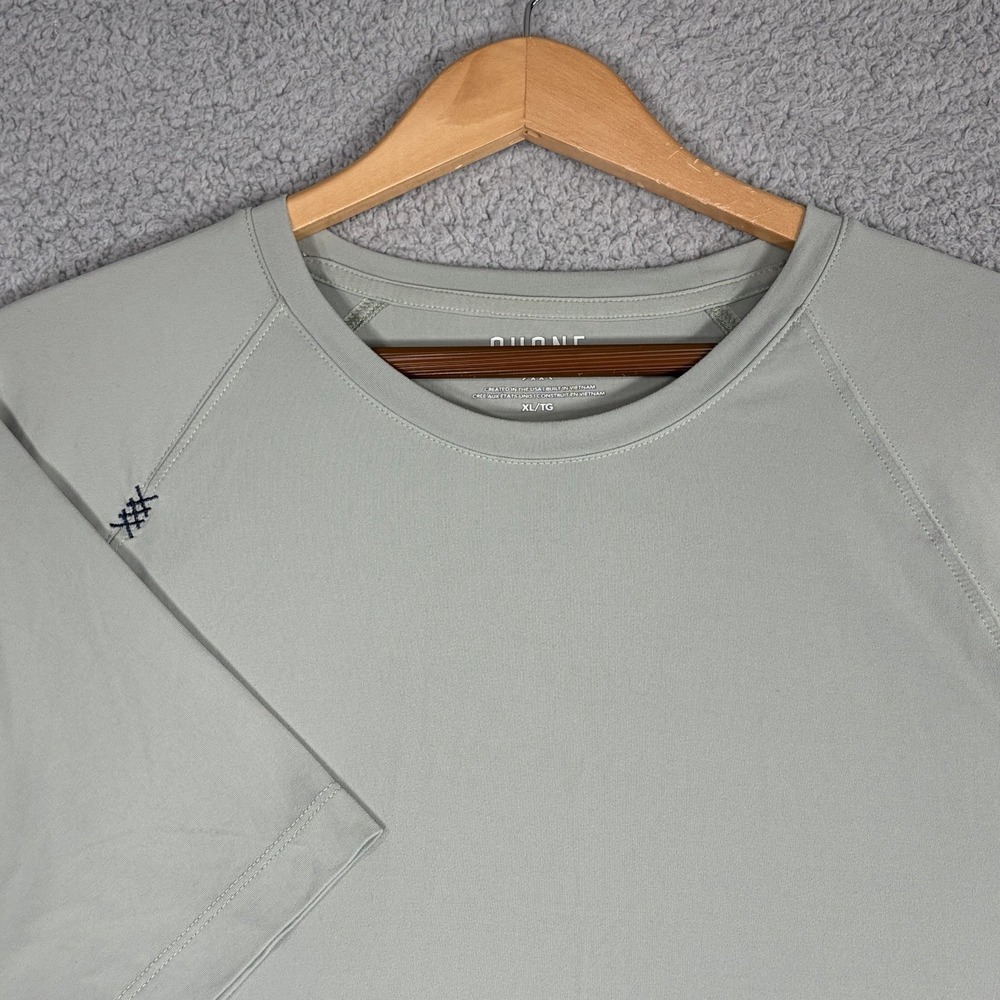 Rhone Performance Short Sleeve T Shirt Mens XL Athletic Tee Lightweight Green